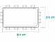 Intex Prisma Frame 26784NP - Piscina fuori terra + Pompa filtro 45 W e Scaletta
