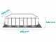 Intex Prisma Frame 26790NP - Piscina fuori terra + Pompa filtro 45 W e Scaletta