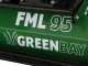 Greenbay FML 95 - Trinciaerba per trattore - Serie leggera