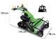 Lampacrescia MGM TTR886HD - Trinciaerba a martelli - Cingolato - Honda GX390 Alte Pendenze