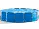 Intex Metal Frame 28242NP - &Oslash;457x122 cm - Piscina Rotonda