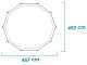 Intex Metal Frame 28242NP - Piscina Rotonda