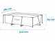 Intex Rectangular Frame 28274NP - 450x220x84 cm - Piscina + Pompa filtro
