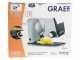 Graef SKS 110 TWIN Grigia - Affettatrice con lama da 170 mm