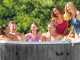 Intex Rotonda Greywood Deluxe 28442EX - Piscina idromassaggio spa