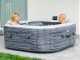 Intex Quadrata Greystone Deluxe 28450EX - Piscina idromassaggio spa