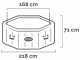 Intex Ottagonale Jet &amp; Bubble Deluxe 28462EX - Piscina idromassaggio spa