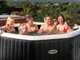 Intex Ottagonale Jet &amp; Bubble Deluxe 28462NP - &Oslash;211x71 cm - Piscina idromassaggio spa
