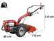 Barbieri Flex 2+2 - Motocoltivatore benzina - Honda GX200 - 5.8HP
