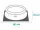 Intex Easy Set 28132NP - Piscina gonfiabile + Pompa filtro 