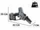 Volpi Powercut KVS5100 - Potatore a batteria manuale - 2x 14.4V 2.5Ah