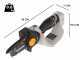 Batavia NEXXSAW V3.1 - Potatore manuale a batteria - 18V - SENZA BATTERIA E CARICABATTERIE