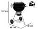 Barbecue a carbone Weber Master Touch Premium SE E-5775 BLK