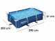 Bestway Steel Pro 56403 - 259x170x61 cm - Piscina fuori terra