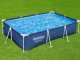 Bestway Steel Pro 56411 - 300x201x66 cm - Piscina fuori terra + Pompa filtro 16 W
