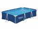 Bestway Steel Pro 56411 - 300x201x66 cm - Piscina fuori terra + Pompa filtro 16 W