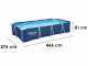 Bestway Steel Pro 56424 - Piscina fuori terra + Pompa filtro 16 W