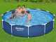 Bestway Steel Pro 56681 - Piscina Rotonda + Pompa filtro 16 W