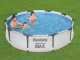Bestway Steel Pro Max 56408 - Piscina Rotonda + Pompa filtro 16 W