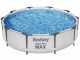 Bestway Steel Pro Max 56408 - Piscina Rotonda + Pompa filtro 16 W
