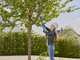 Gardena EasyCut 110/18V P4A - Forbice elettrica da potatura su asta - 18V 2Ah - Diametro di taglio 28mm