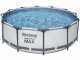 Bestway Steel Pro Max 56418 - &Oslash;366x100 cm - Piscina Rotonda + Pompa filtro 16 W e scaletta