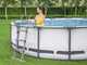 Bestway Steel Pro Max 56418 - &Oslash;366x100 cm - Piscina Rotonda + Pompa filtro e scaletta