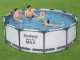 Bestway Steel Pro Max 56418 - Piscina Rotonda + Pompa filtro 16 W e scaletta