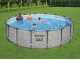 Bestway Steel Pro Max 5619E - &Oslash;488x122 cm - Piscina Rotonda