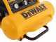 DeWalt DPC17PS-QS - Compressore aria elettrico portatile monofase, oil-less - Motore 2.5 HP - 17 lt