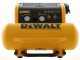 DeWalt DPC17PS-QS - Compressore aria elettrico portatile monofase, oil-less - Motore 2.5 HP - 17 lt