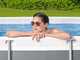Bestway Power Steel 56629 - Piscina fuori terra + Pompa filtro 16 W e dispenser