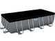 Bestway Power Steel 56671 - 488x244x122 cm - Piscina fuori terra