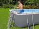 Bestway Power Steel 56671 - 488x244x122 cm - Piscina fuori terra