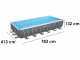 Bestway Power Steel 56475 - Piscina fuori terra