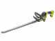 Ryobi RY18HT55A-0 - Tagliasiepi a batteria con lama da 55 cm - SENZA BATTERIE E CARICABATTERIE