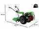 Lampacrescia MGM Castoro Super - Motocoltivatore a benzina - Honda GX390 - 13HP