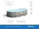 Bestway Power Steel 56448 - 488x305x107 cm - Piscina Ovale