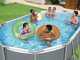 Bestway Power Steel 56448 - 488x305x107 cm - Piscina Ovale