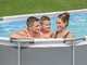 Bestway Power Steel 56710 - 549x274x122 cm - Piscina Ovale