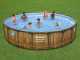 Bestway Power Steel Swim Vista 56977 - Piscina Rotonda