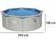 Bestway Hydrium 56574 - &Oslash;360x120 cm - Piscina Rotonda
