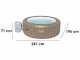 Bestway Lay-Z-Spa Palm Springs AirJet 60017 - Piscina idromassaggio spa