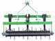 Seven Italy Simply - Ripuntatore a 3 elementi 120 cm rullo meccanico
