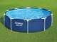 Bestway Steel Pro 56679 - &Oslash;305x76 cm - Piscina Rotonda + Pompa filtro 16 W