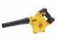 DeWalt DCV100-XJ - Soffiatore a batteria - SENZA BATTERIA E CARICABATTERIA