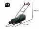 Bosch CityMower 18-32-300 - Tagliaerba a batteria - SENZA BATTERIA E CARICABATTERIA