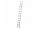 S.T.P. Olivia Pioli A02A450, 14 gradini, 4.35 m - Scala in alluminio semplice singola - Altezza stimata operativa 5.35 m