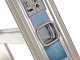 S.T.P. Olivia Pioli A02A450, 14 gradini, 4.35 m - Scala in alluminio semplice singola - Altezza stimata operativa 5.35 m