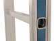 S.T.P. Olivia Pioli A02A450, 14 gradini, 4.35 m - Scala in alluminio semplice singola - Altezza stimata operativa 5.35 m